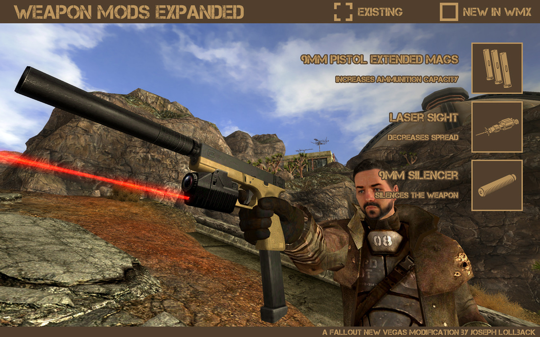 Weapon Mods Expanded - WMX PT-BR at Fallout New Vegas - mods and